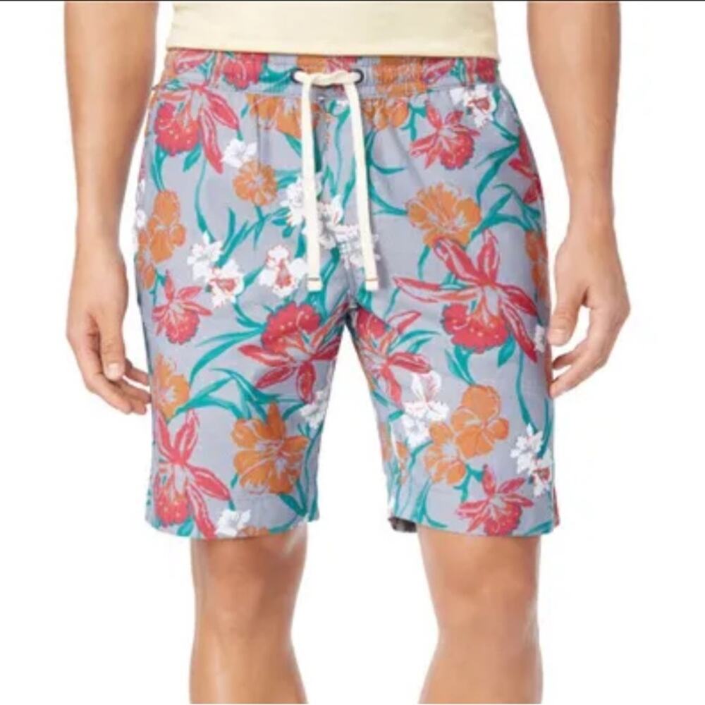 Tommy Hilfiger Casual Floral Print Shorts Size XL